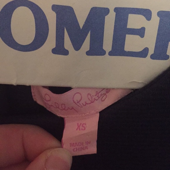 Lilly Pulitzer - Navy Layton Dress - EUC - Picture 5 of 5